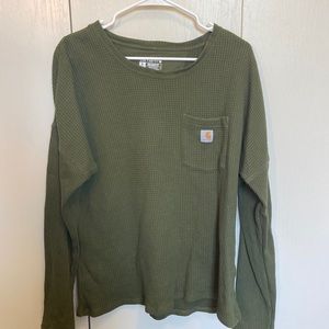 carhartt waffle knit pull over